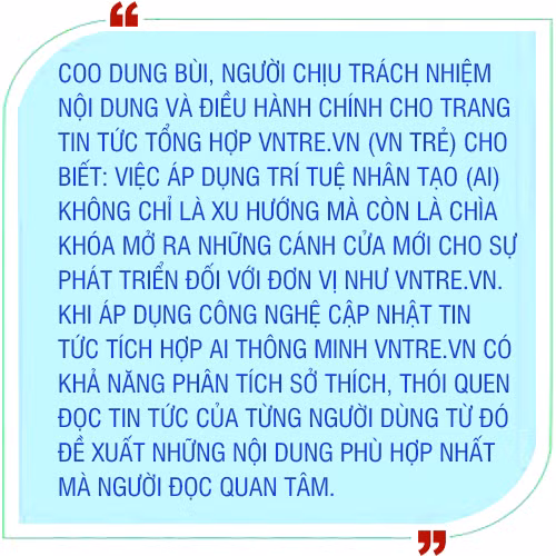 'Nhân sự AI' trong tòa soạn báo&nbsp; ảnh 7