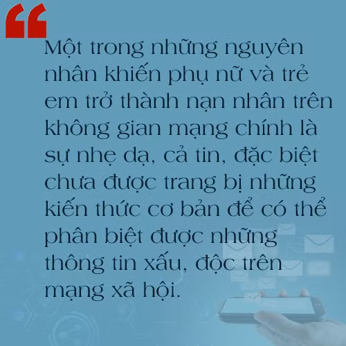 Tránh bẫy lừa đảo phụ nữ trên không gian mạng ảnh 3