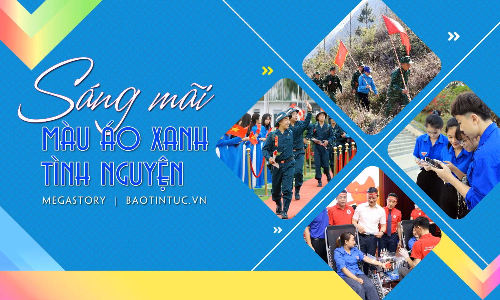 Sáng mãi màu áo xanh tình nguyện
