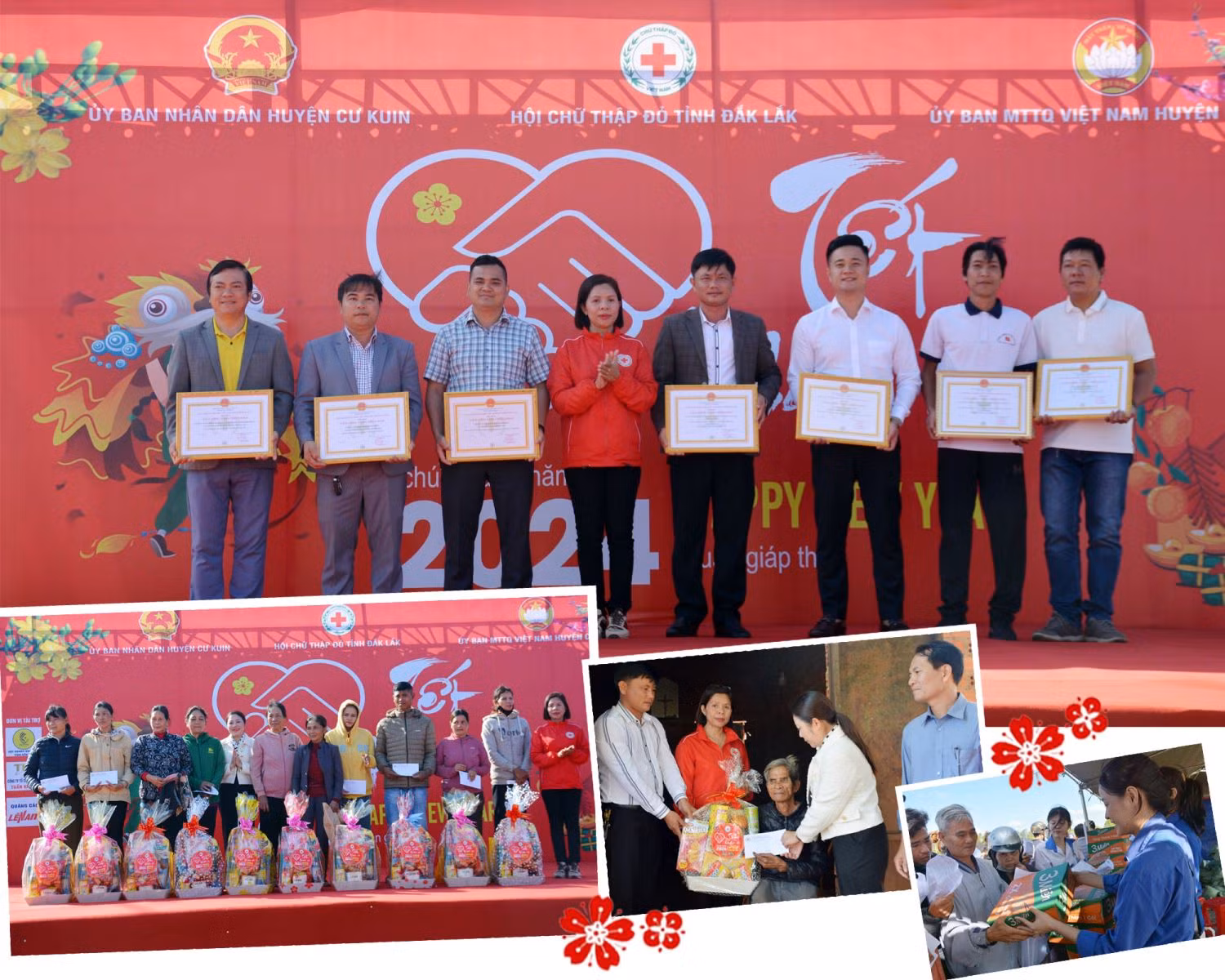Chương trình Hội chợ “Tết Nhân ái” Xuân Giáp Thìn năm 2024 tại Đắk Lắk.