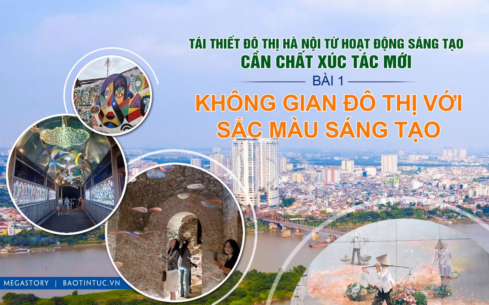 Tái thiết đô thị Hà Nội từ hoạt động sáng tạo, cần chất xúc tác mới - Bài 1: Không gian đô thị với sắc màu sáng tạo