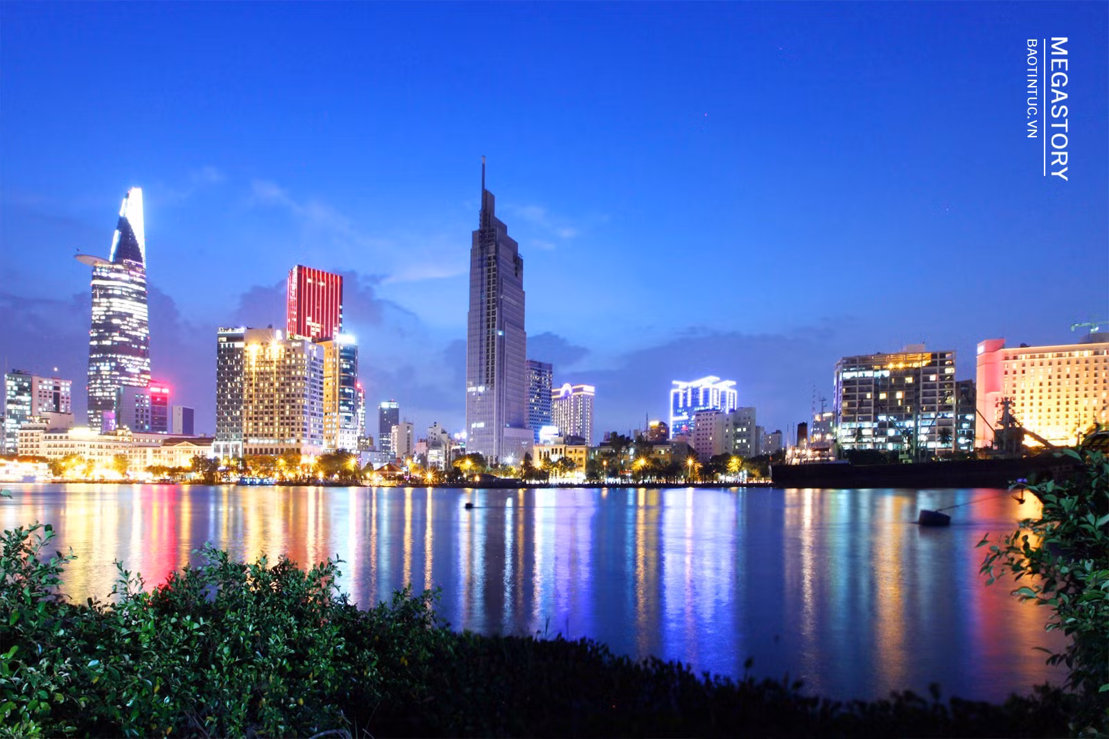 Một góc trung tâm Thành phố Hồ Chí Minh, nơi tập trung nguồn vốn, giao dịch, hàng hóa, tài chính... sẽ được vận dụng tối ưu nhằm xây dựng Thành phố trở thành đô thị thông minh đến năm 2025.