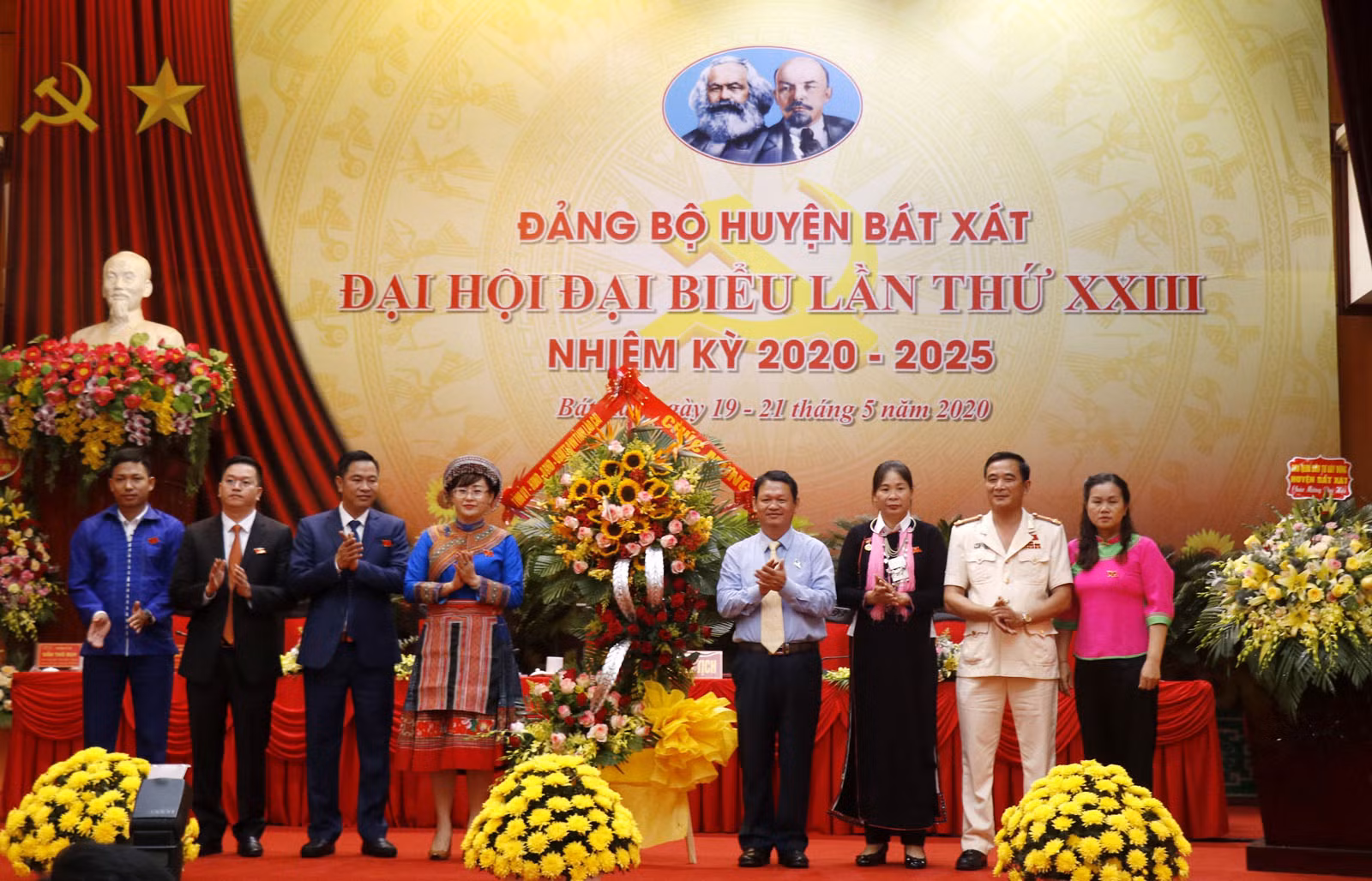Đại hội đại biểu Đảng bộ huyện Bát Xát (Lào Cai) lần thứ XXIII, nhiệm kỳ 2020 - 2025.