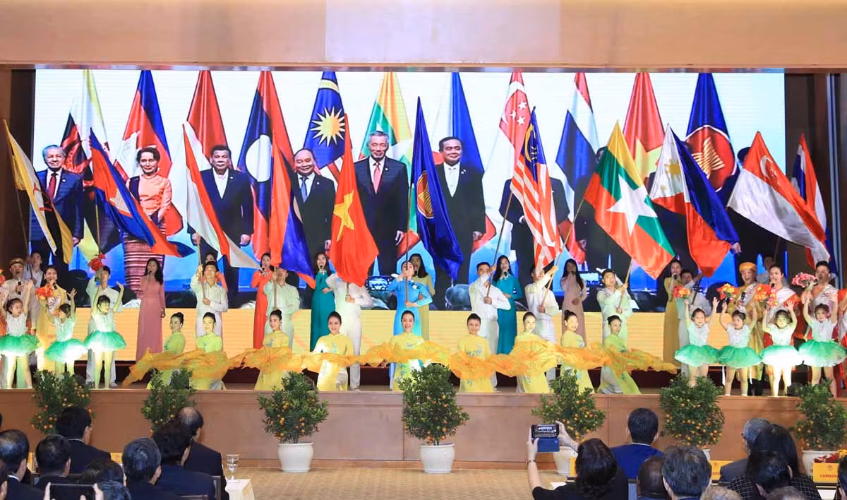 Chương trình nghệ thuật chào mừng Lễ khởi động Năm Chủ tịch ASEAN 2020.