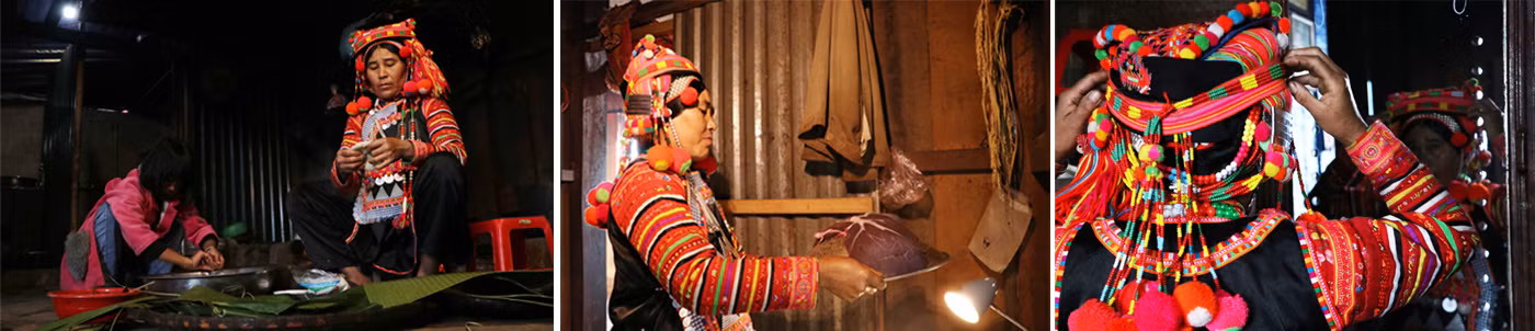 Độc đáo phong tục ăn Tết của người Hà Nhì vùng biên giới Mường Tè, Lai Châu.