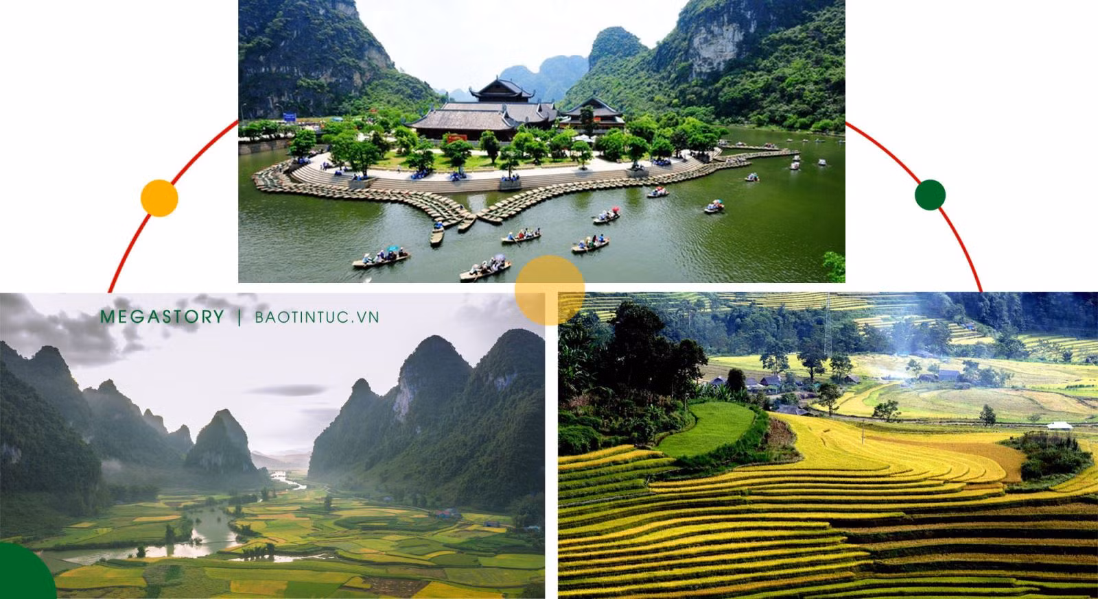 Những điểm đến hấp dẫn đối với du khách trong và ngoài nước