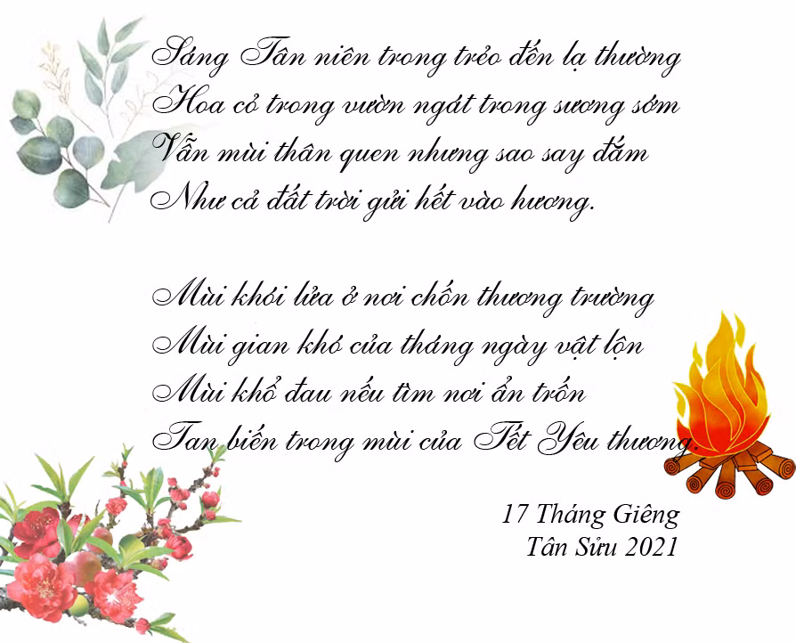 Bài thơ “Mùi của Tết” ảnh 5