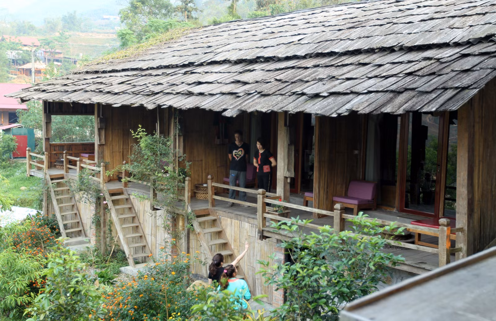 Xã Tả Van (huyện Sa Pa, tỉnh Lào Cai) phát triển mạnh loại hình du lịch cộng đồng sinh thái homestay.