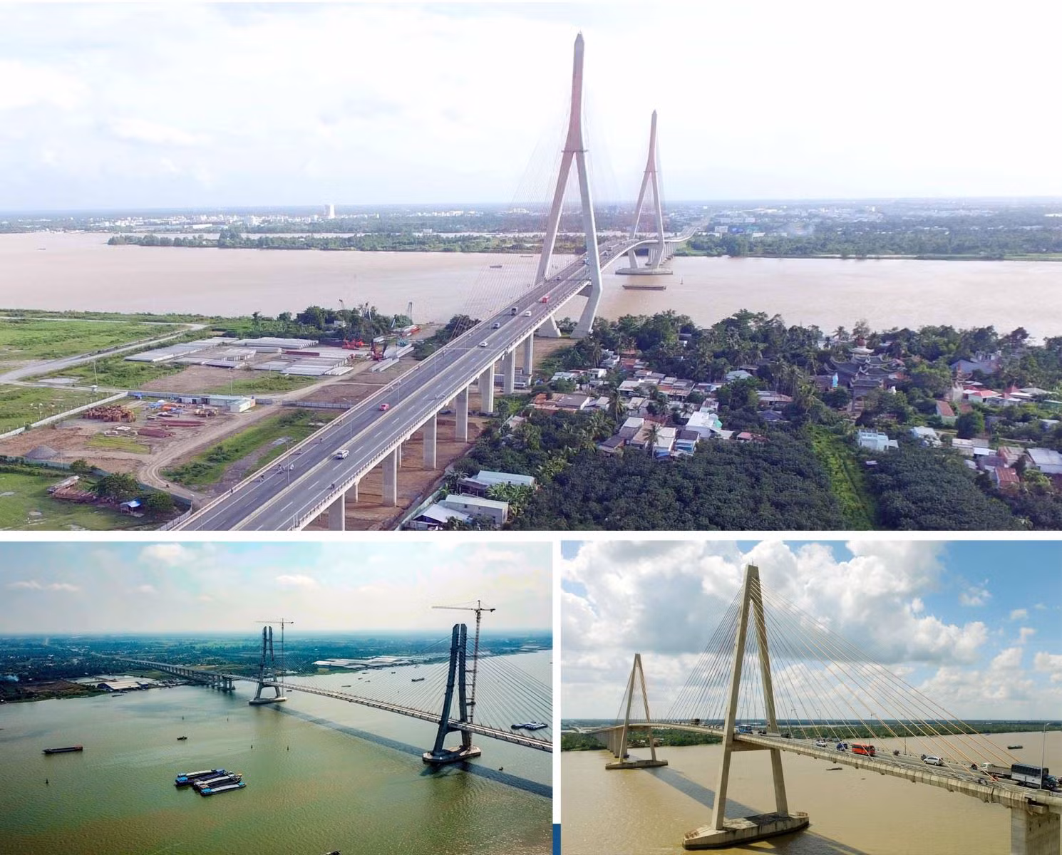 Những cây cầu giúp Đồng bằng sông Cửu Long “cất cánh”.