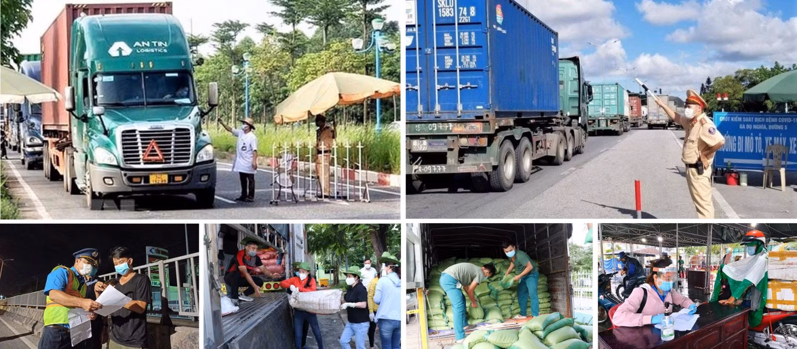 Khơi thông “luồng xanh” để đẩy nhanh vận chuyển hàng hóa, vừa đáp ứng nhu cầu của người tiêu dùng vừa giải quyết đầu ra cho nông sản các địa phương.