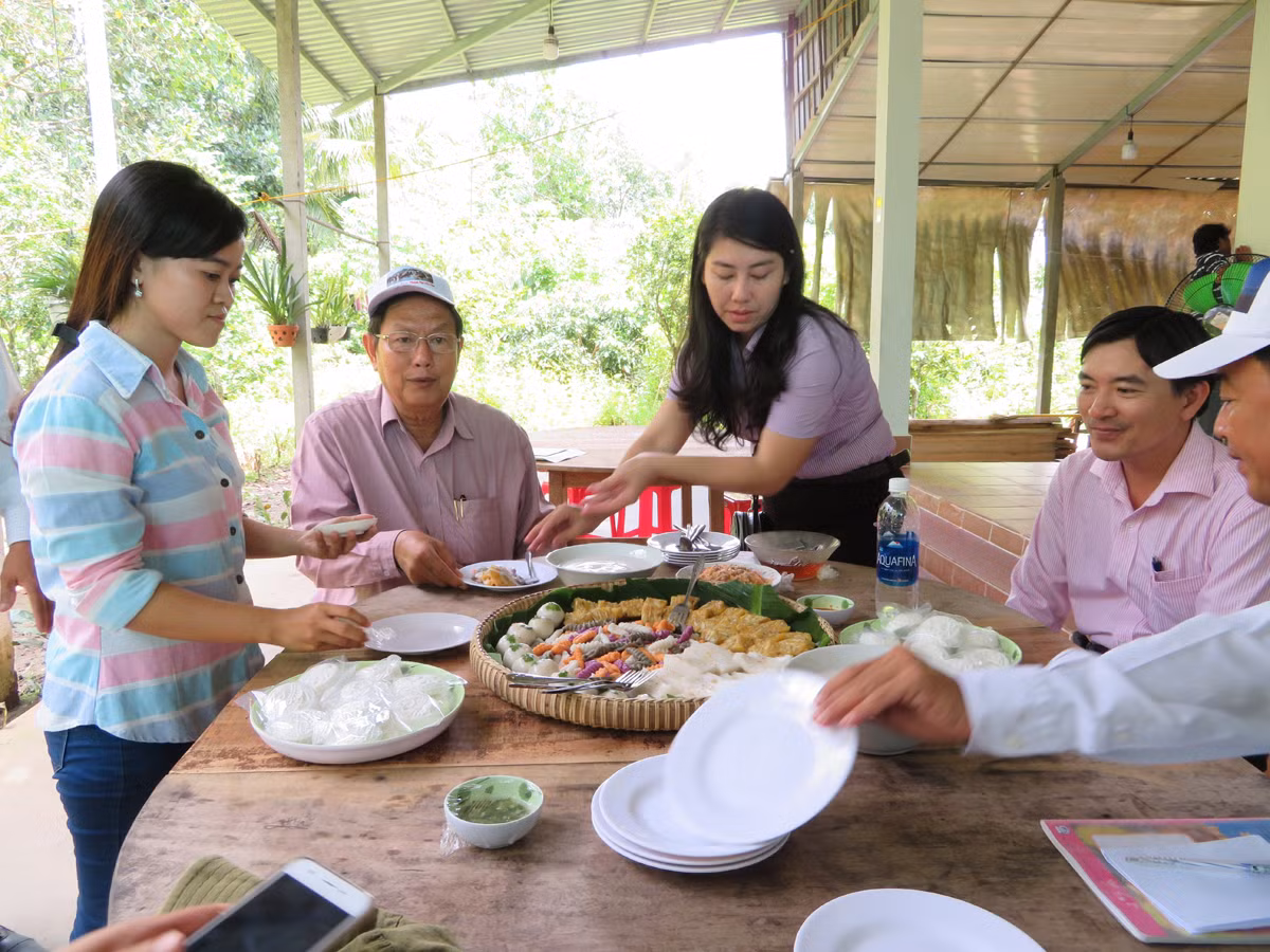 Du lịch cộng đồng Cồn Sơn - Một trong những điểm du lịch tiêu biểu của Cần Thơ.