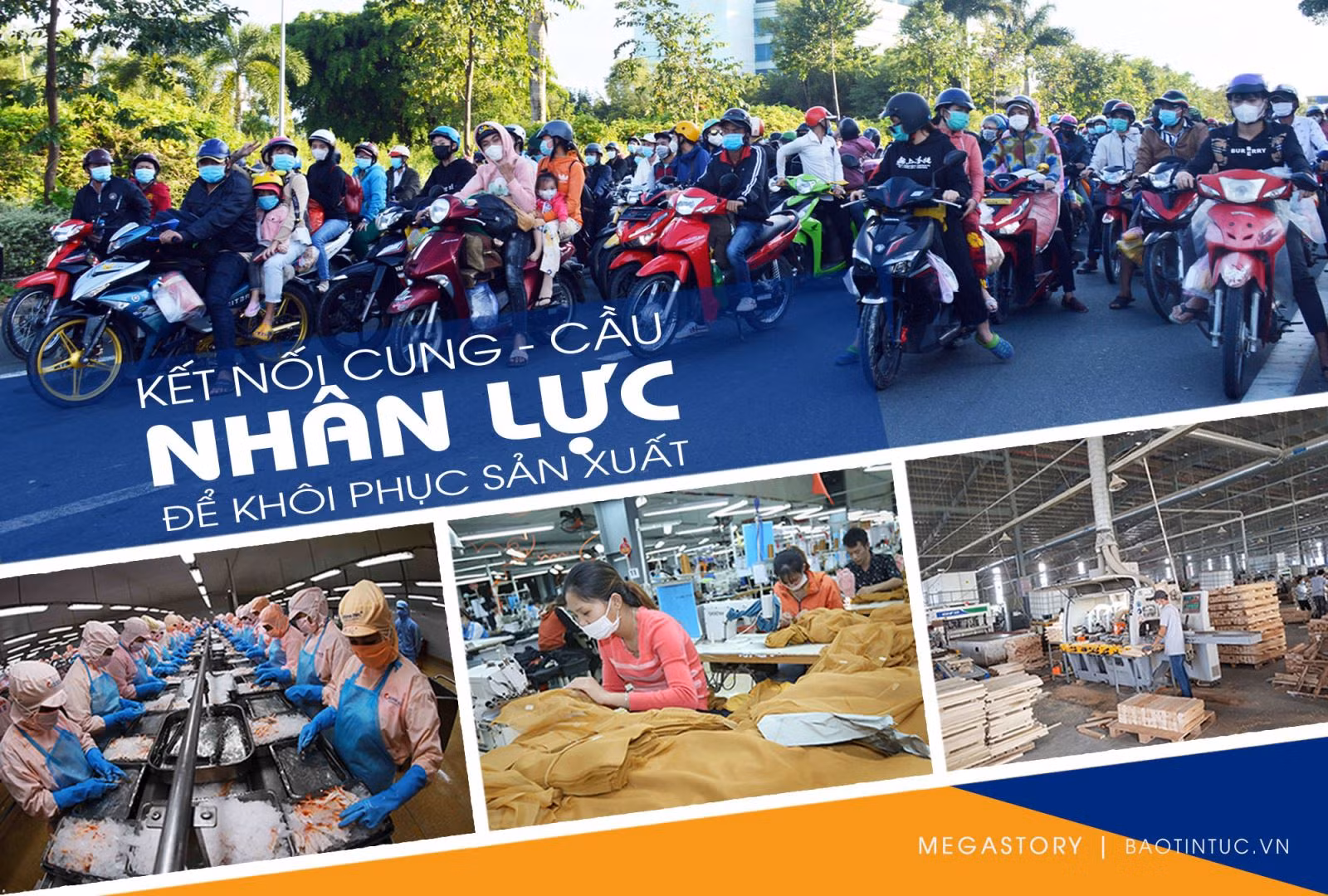 Kết nối cung - cầu nhân lực để khôi phục sản xuất