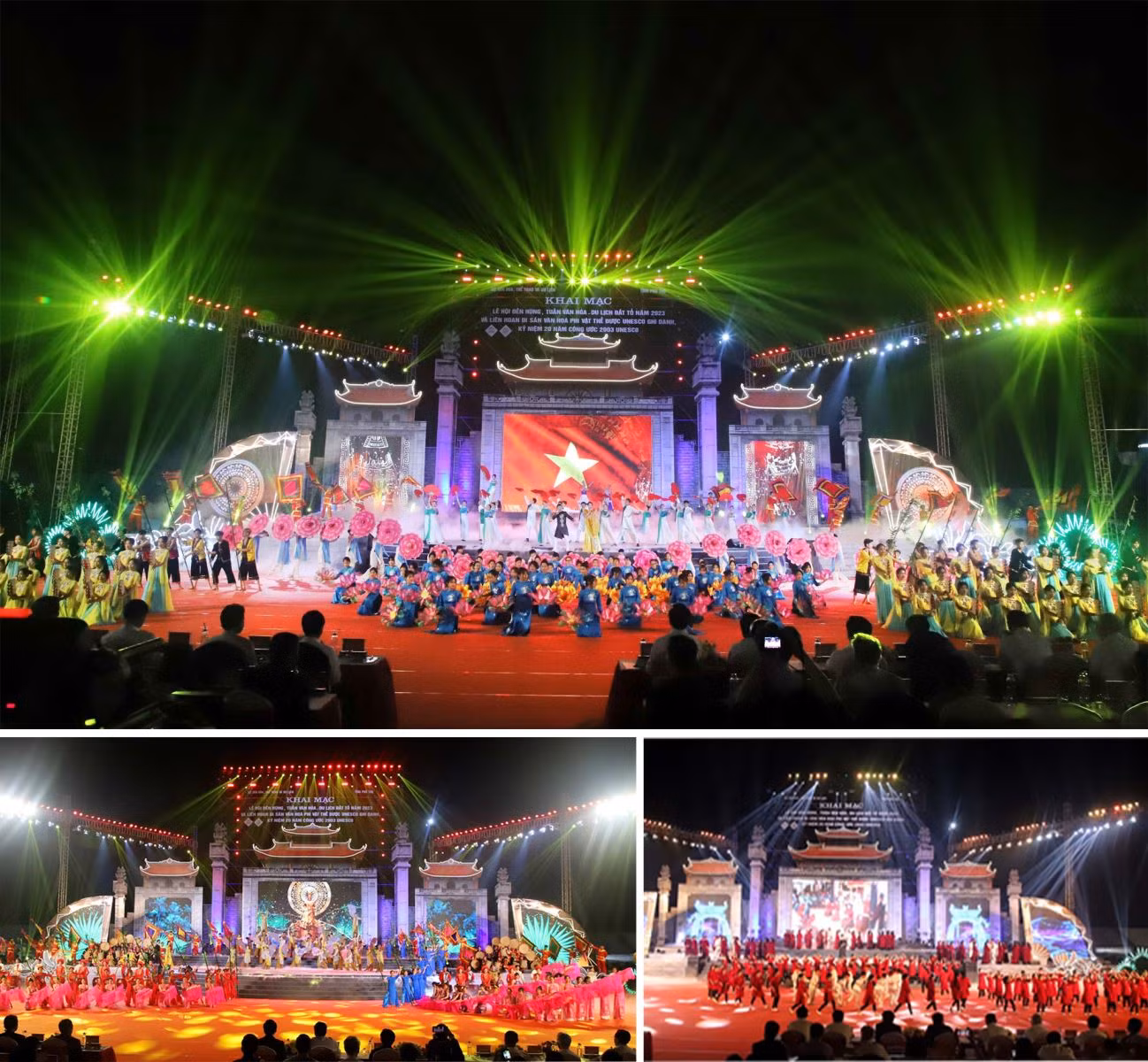 Khai mạc Lễ hội Đền Hùng và kỷ niệm 20 năm Công ước 2003 của UNESCO.