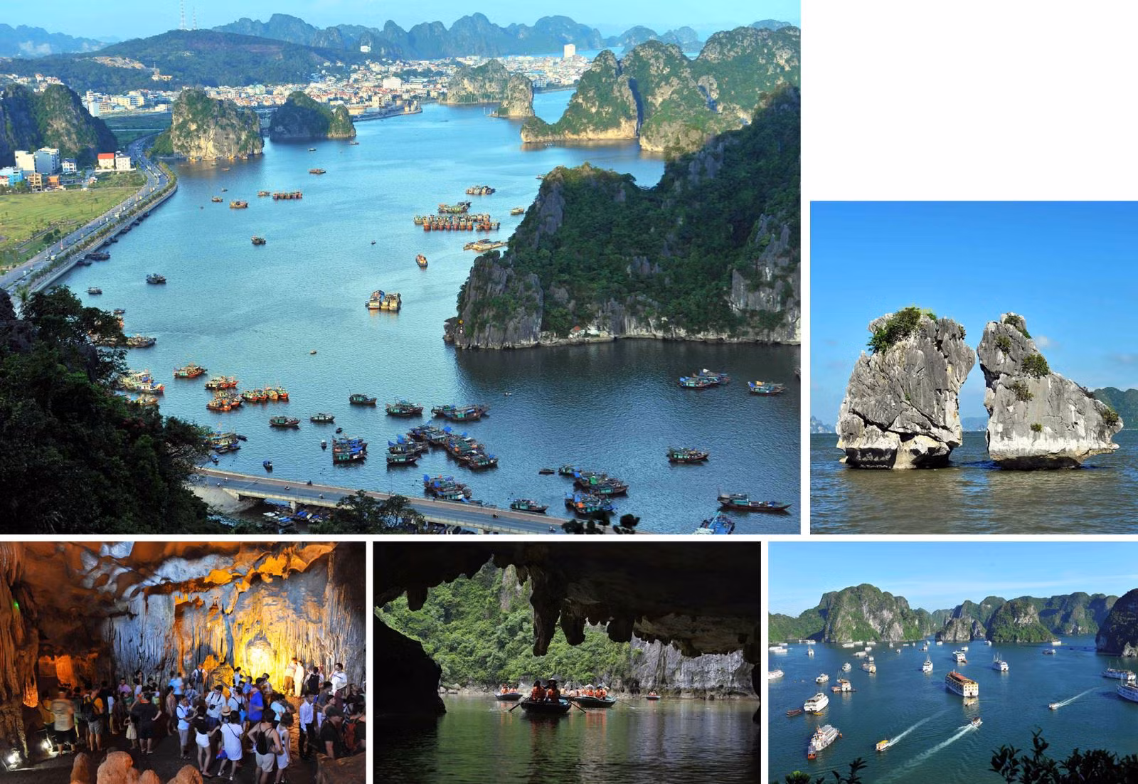 Vịnh Hạ Long - kỳ quan du lịch thiên nhiên thế giới.