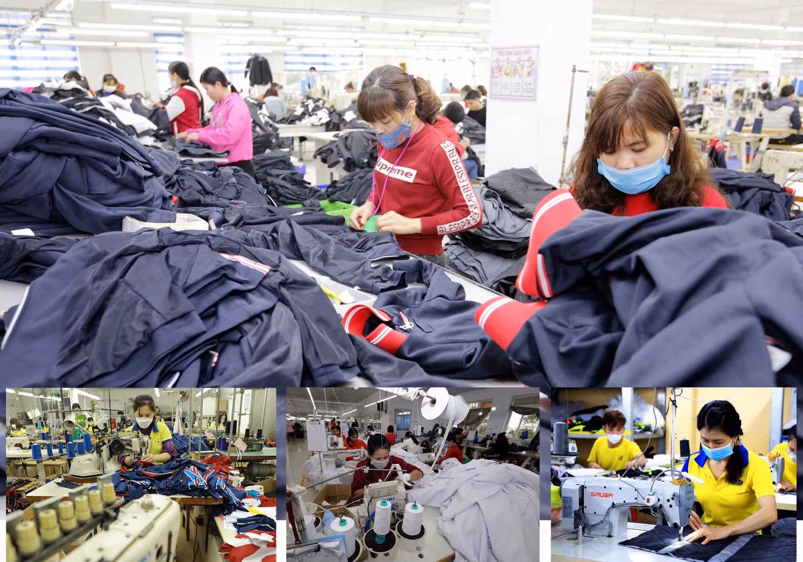 Xuất khẩu dệt may tăng trưởng ấn tượng trong nửa đầu năm 2022.