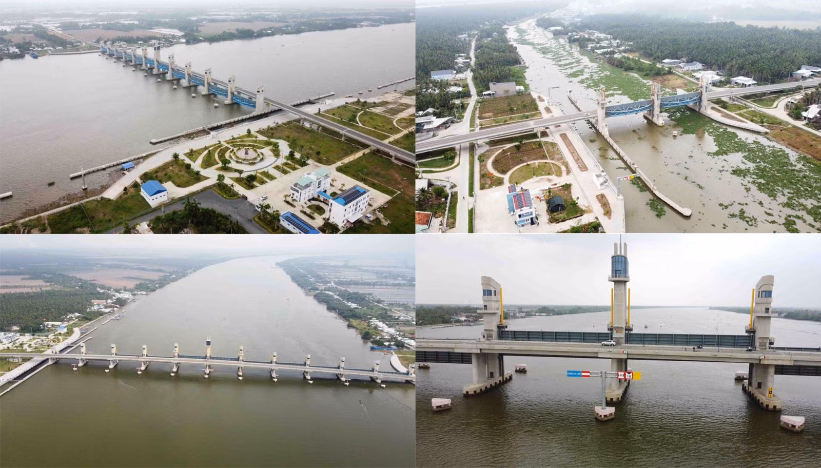 Hệ thống thủy lợi Cái Lớn - Cái Bé góp phần phát triển bền vững vùng Đồng bằng sông Cửu Long.