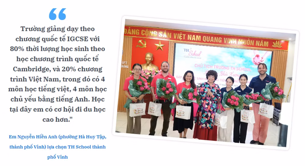 TH School mang chương trình đào tạo quốc tế về xứ Nghệ ảnh 10