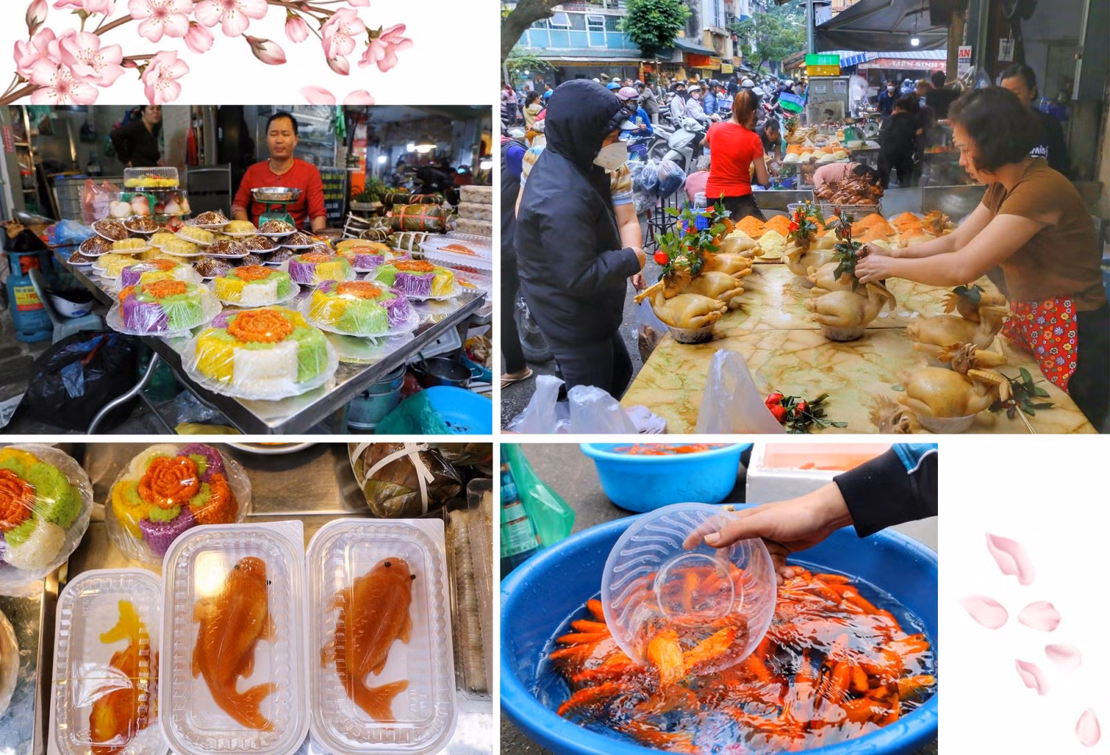 Người dân Hà Nội sắm sửa đồ cúng chuẩn bị cho lễ tiễn ông Công, ông Táo về trời.