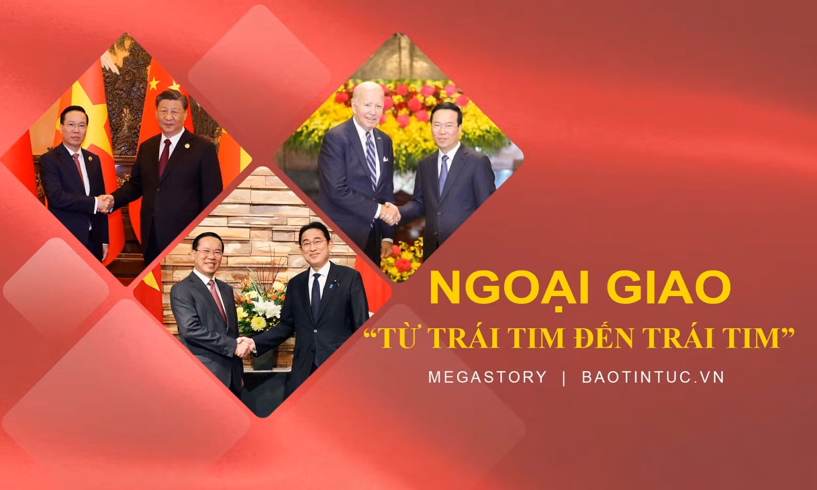 Ngoại giao 'từ trái tim đến trái tim'