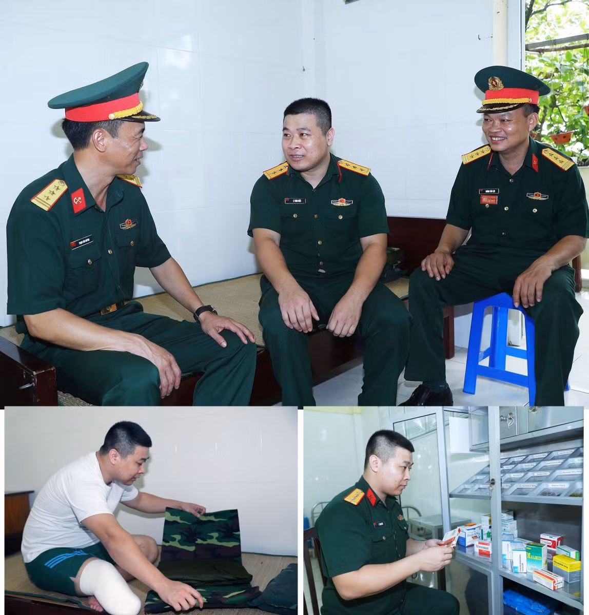 Bom mìn còn sót lại phát nổ gây thương tích với nhiều người, trong đó có cả những chiến sĩ công binh.