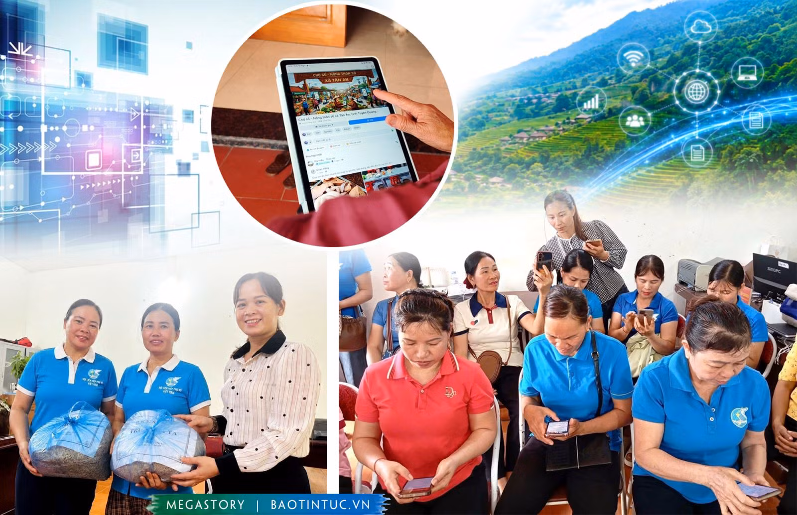 Hội Liên hiệp Phụ nữ xã Tân An (Tuyên Quang) kết nối tiêu thụ sản phẩm cho hội viên phụ nữ qua mô hình "Chợ số - Nông thôn số".