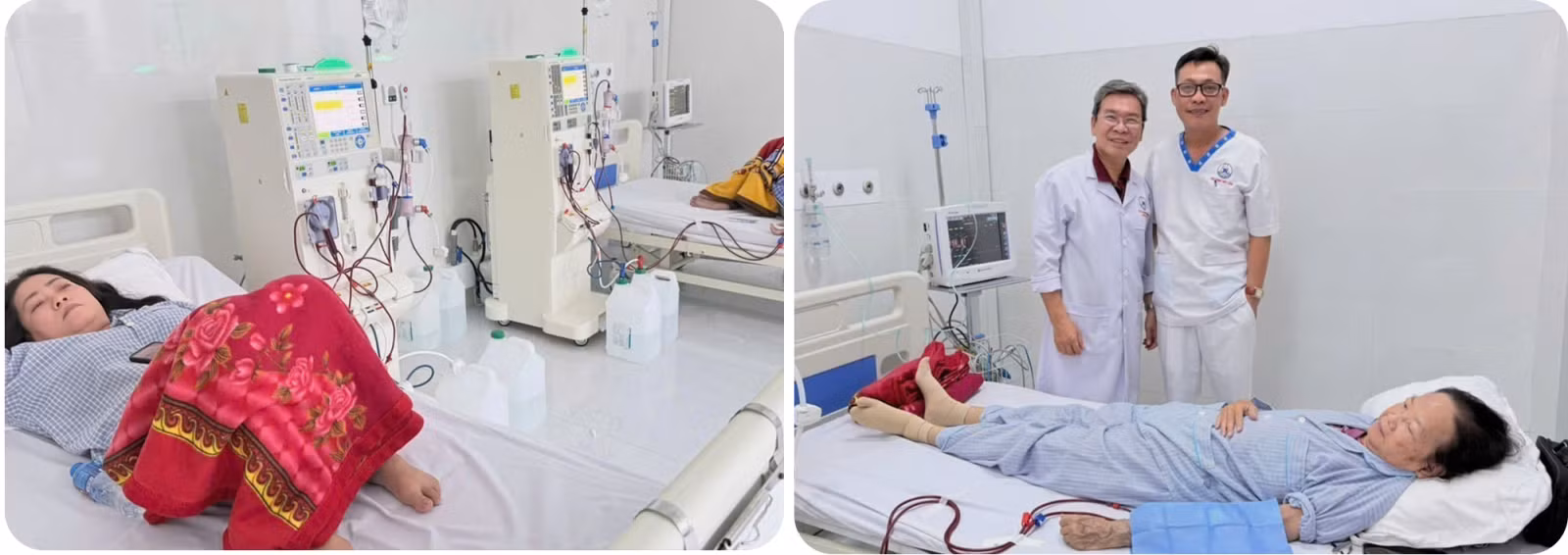 Chuyên gia của Bệnh viện Thống Nhất hỗ trợ Trung tâm Y tế quân dân y Côn Đảo thiết lập, vận hành Đơn vị Thận nhân tạo để người dân được chạy thận ngay tại trung tâm.