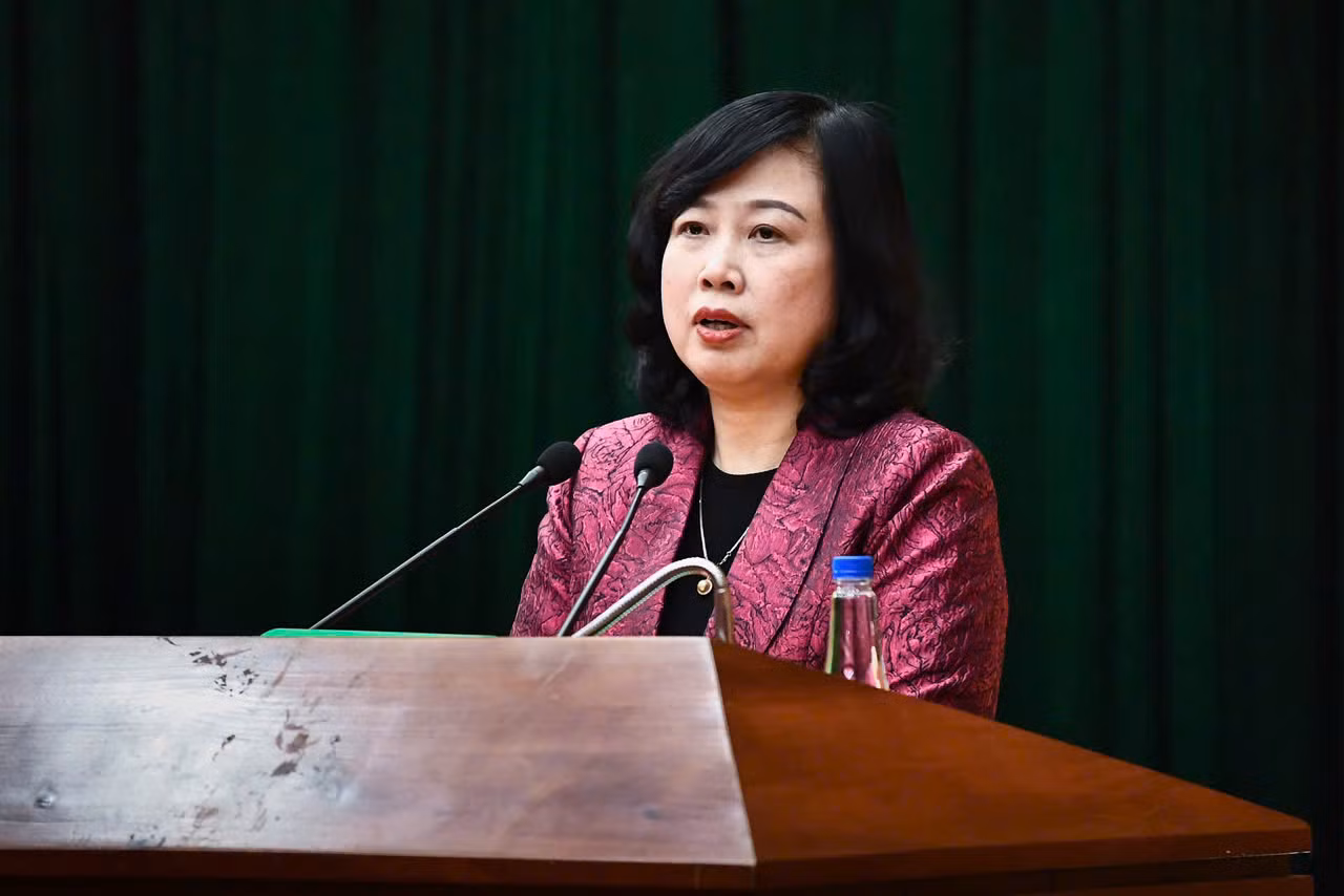 Bộ trưởng Bộ Y tế Đào Hồng Lan.