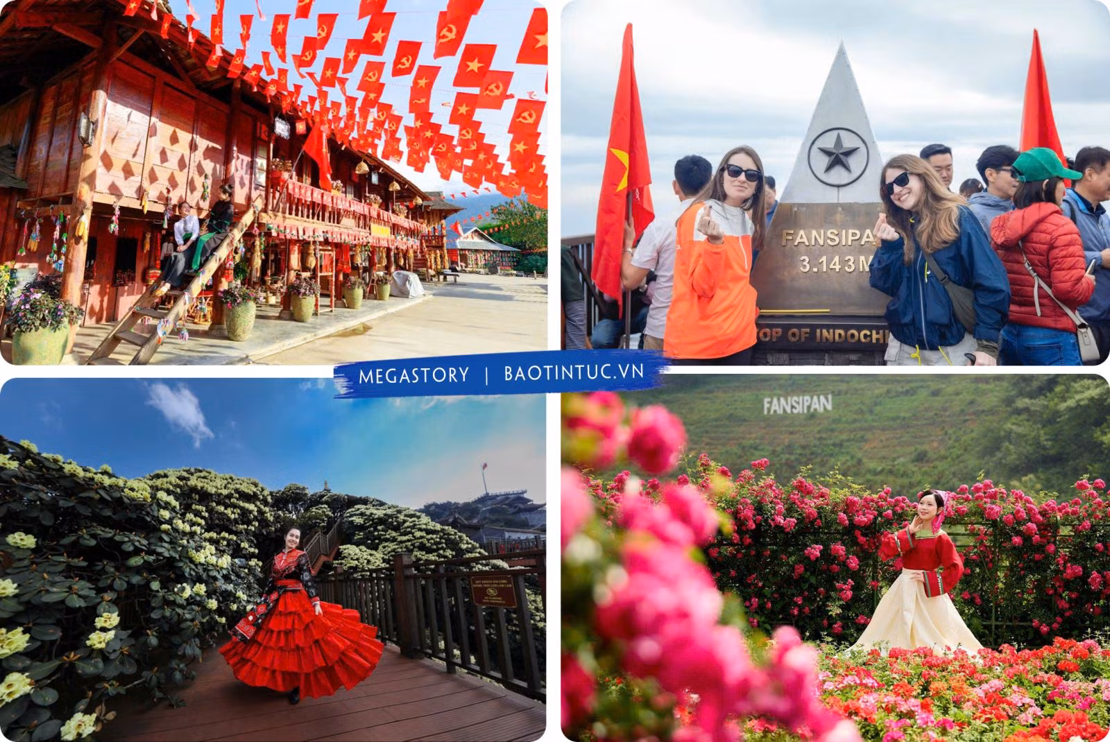 Sa Pa là một trong những điểm "sống ảo" mà người trẻ thích mê khi có dịp đến với mảnh đất thơ mộng này.