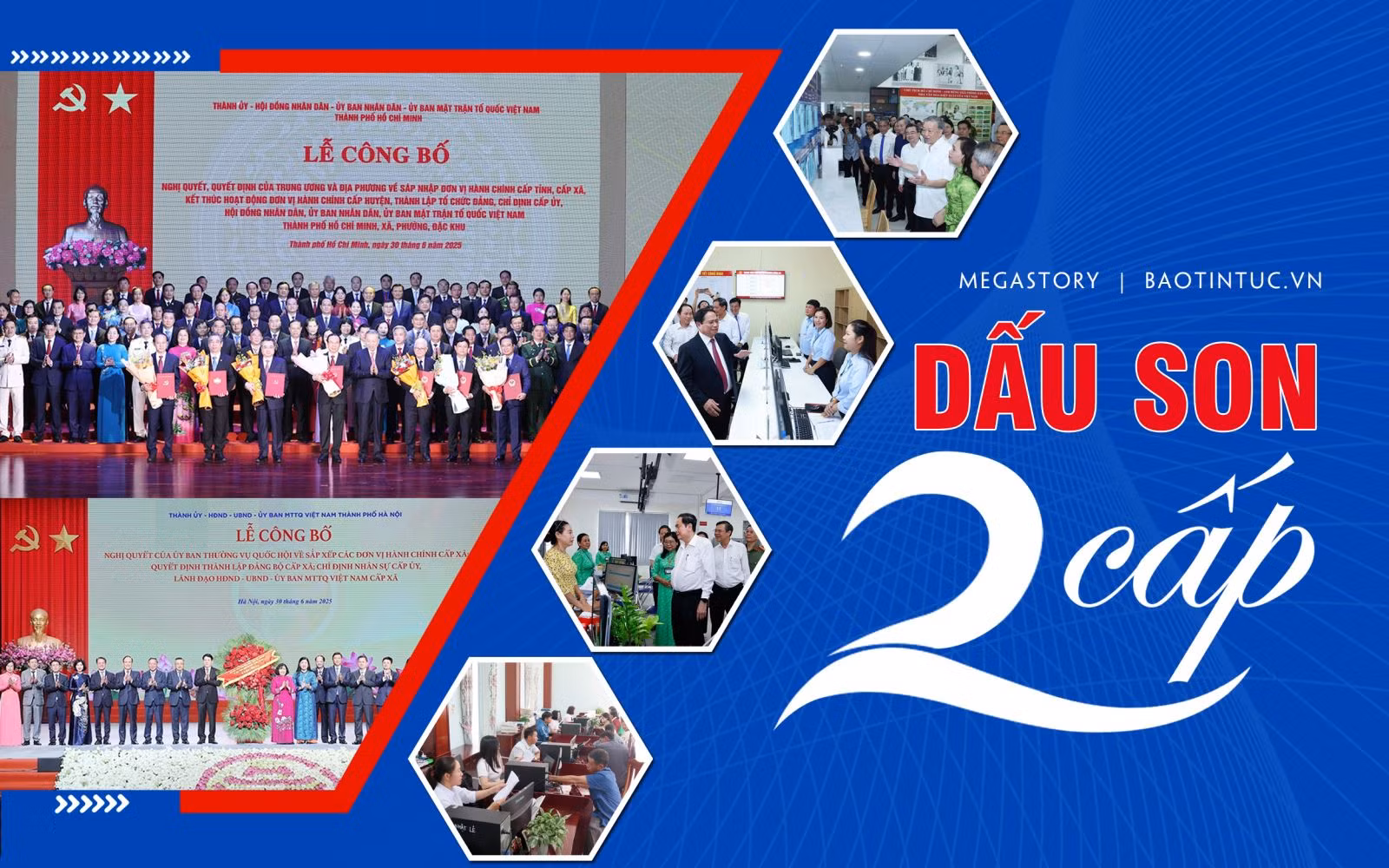 Dấu son 2 cấp