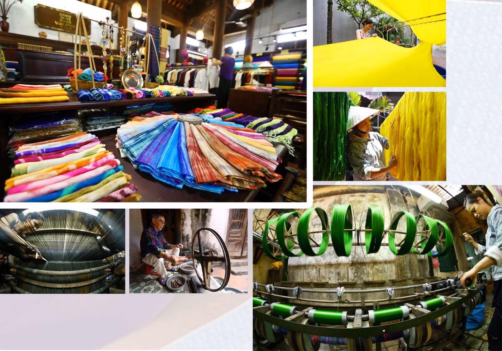 Lụa Vạn Phúc luôn giữ được sức hút, trở thành biểu tượng của sự tinh tế trong văn hóa trang phục Việt.