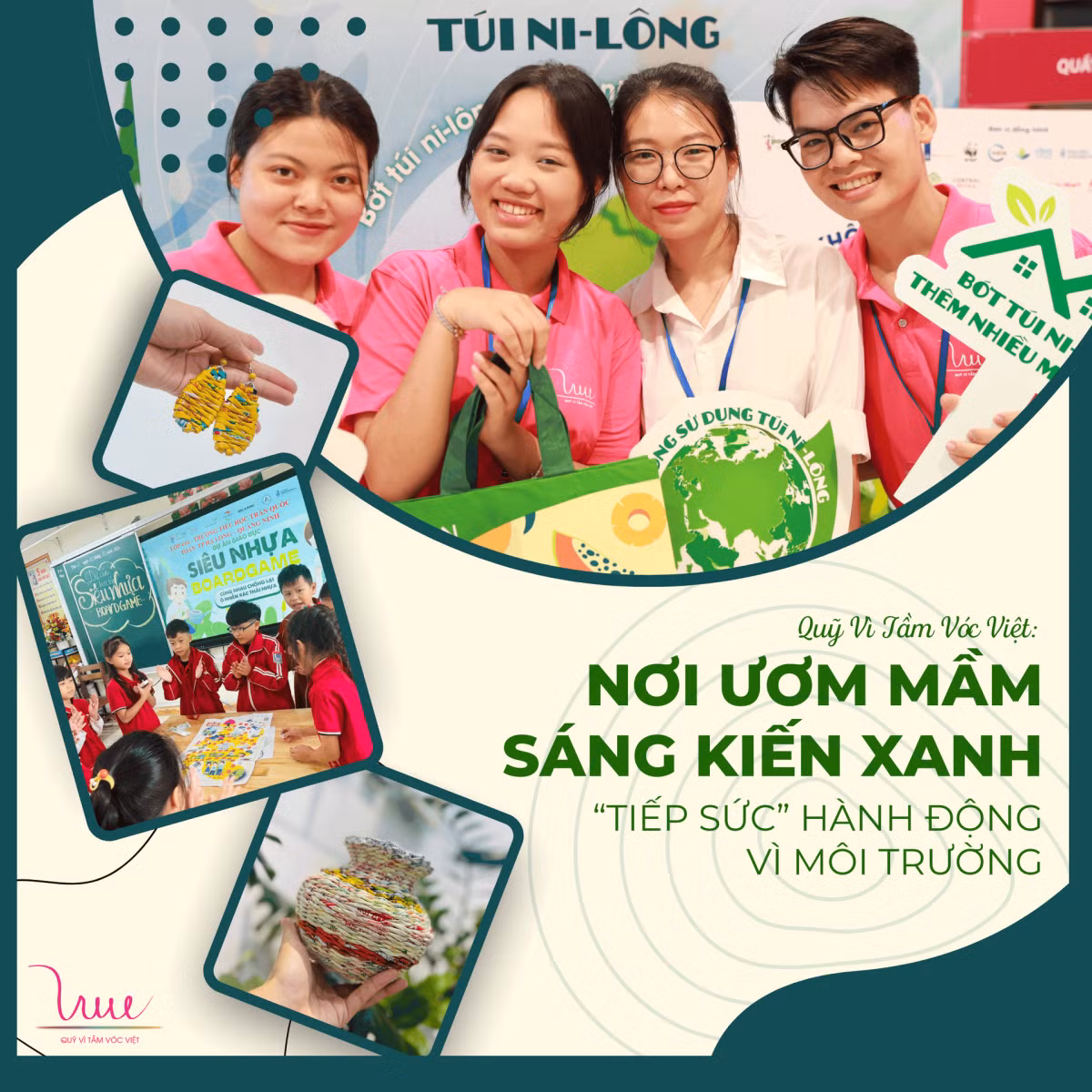 Nơi 'ươm mầm' sáng kiến xanh, 'tiếp sức' hành động vì môi trường