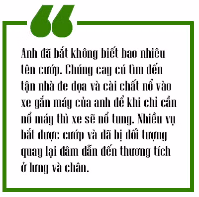 'Anh Thành dân phố' tự vay tiền tỷ để sắm mô tô, áo chống đạn để giữ bình yên cho người dân ảnh 3