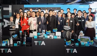 Đại diện của 44 Startup của Đài Loan tại CES 2019.
