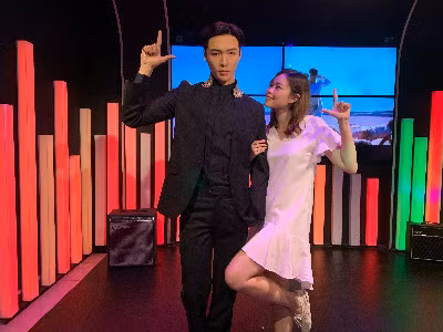 Tượng sáp của ca sỹ Lay Zhang hiện có mặt tại Bảo tàng Madame Tussauds Singapore ảnh 1