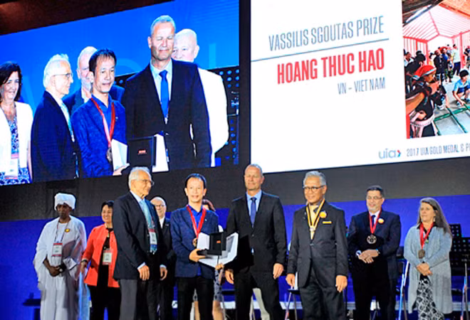 Giải thưởng Hội KTS thế giới.
