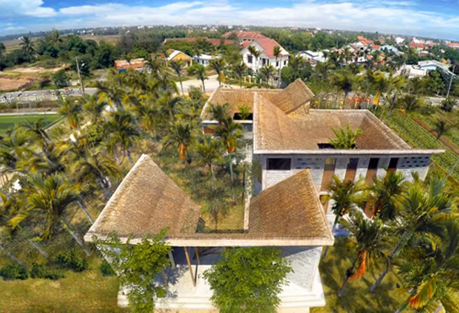Nhà cộng đồng Cẩm Thanh.