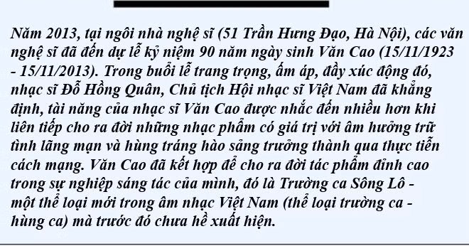 Nhạc sĩ Văn Cao với tuyệt phẩm Mùa xuân đầu tiên ảnh 5