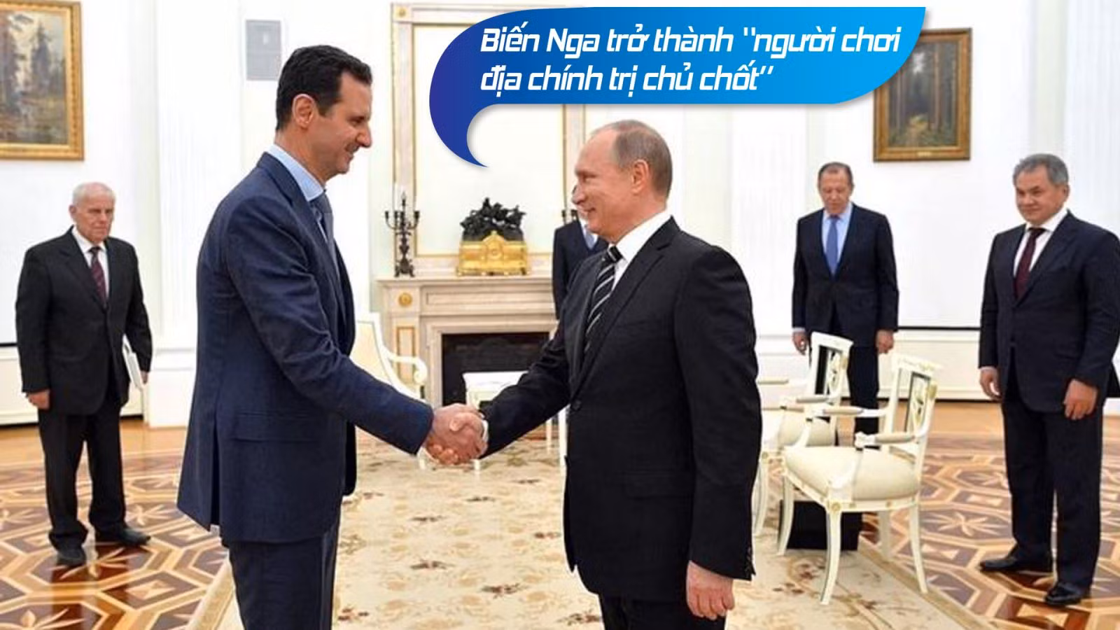 Tổng thống Putin và Tổng thống Syria Bashar al-Assad tại Moskva. Ảnh: Getty