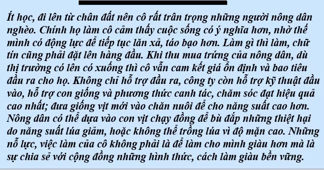 Phạm Thị Huân - ‘Nữ hoàng’ trứng gia cầm Việt ảnh 13