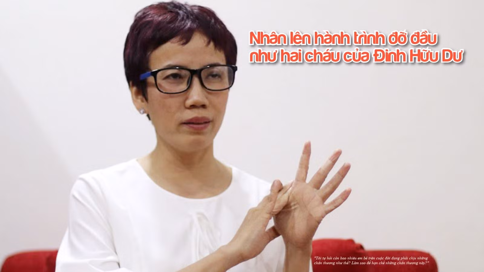 Nhân lên hành trình đỡ đầu như hai cháu của Đinh Hữu Dư
