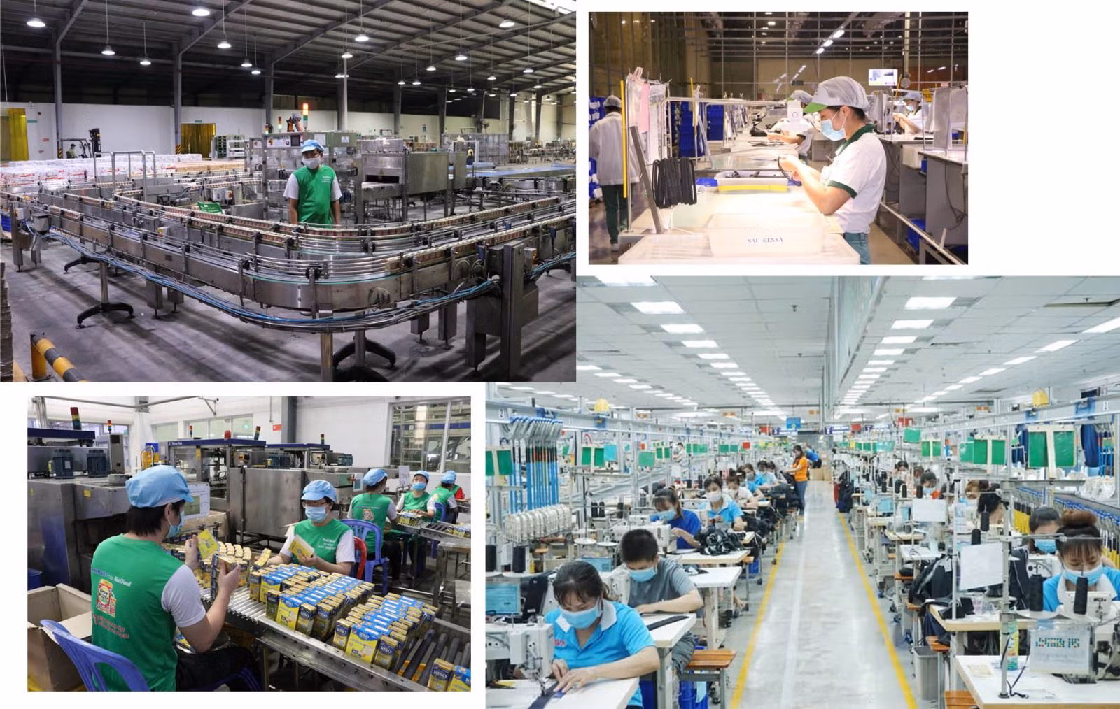 Tại Bình Dương, một số ngành sản xuất công nghiệp chủ lực của tỉnh có nhu cầu tuyển dụng lao động số lượng lớn.