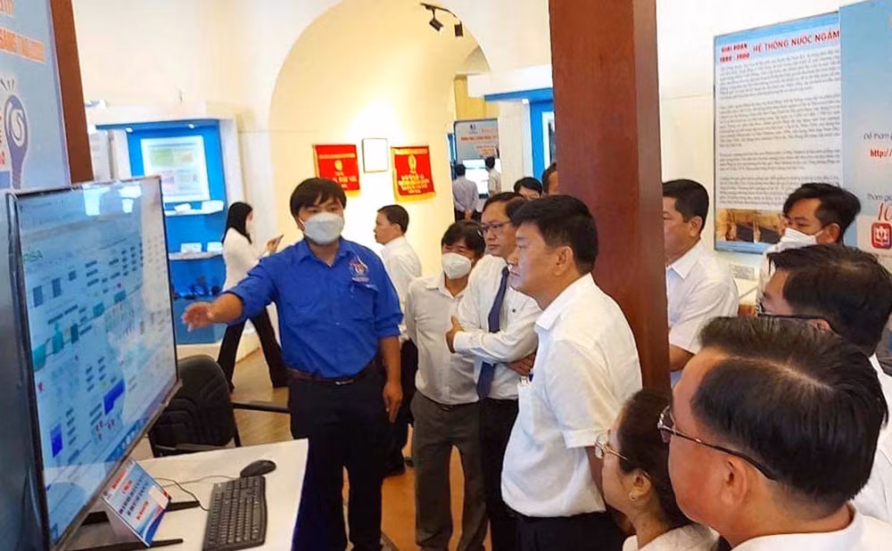 Đông đảo người lao động tham gia “Tuần lễ khoa học và sáng tạo” năm 2022 do Tổng Công ty cấp nước Sài Gòn tổ chức nhân Tháng Công nhân lần thứ 14.