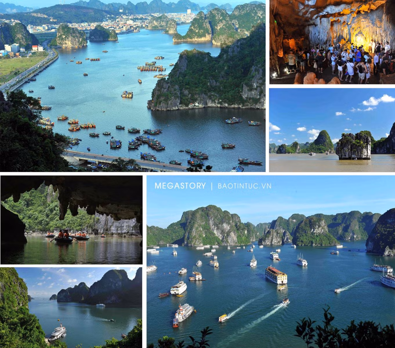 Vịnh Hạ Long đã được UNESCO xếp hạng là Di sản thiên nhiên Thế giới.