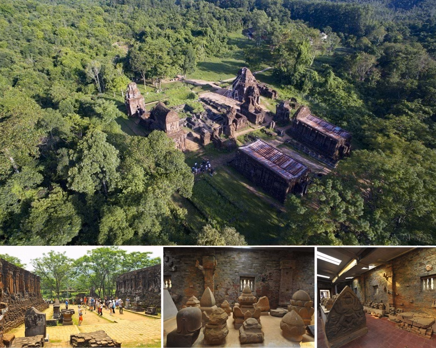 Khu di tích đền tháp Mỹ Sơn thuộc xã Duy Phú, huyện Duy Xuyên (tỉnh Quảng Nam) được UNESCO công nhận là Di sản Văn hóa Thế giới vào tháng 12/1999.