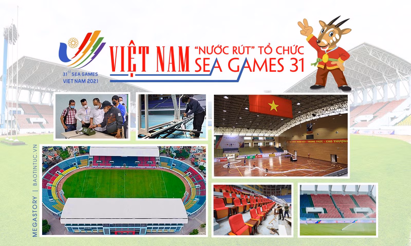 Việt Nam 'nước rút' tổ chức SEA Games 31