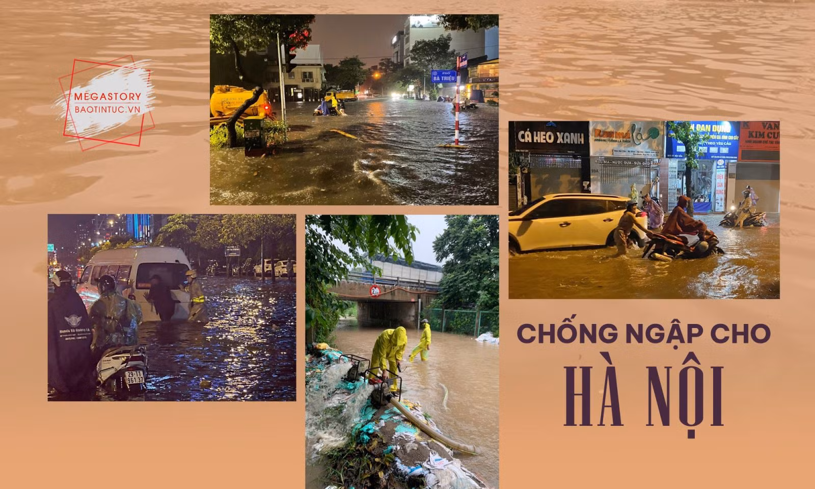 Chống ngập cho Hà Nội