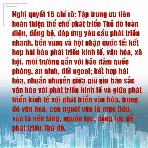 Hiện thực hoá Thủ đô văn minh, hiện đại ảnh 12