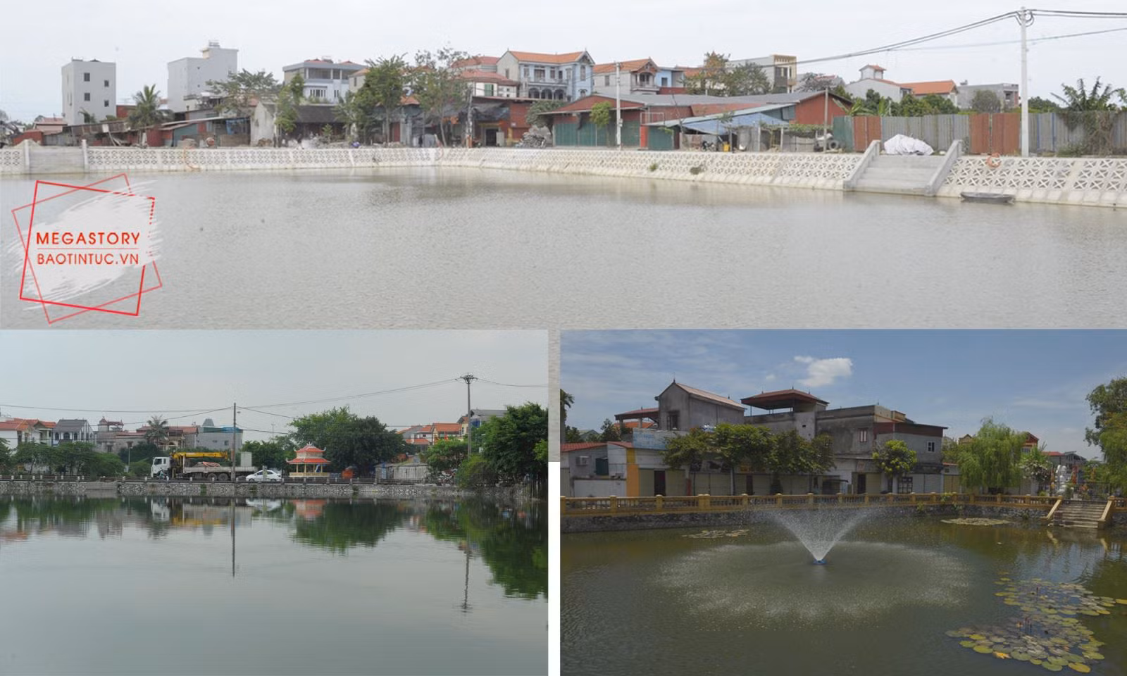 “Hồi sinh” các ao hồ sẽ giúp làm mát không khí, lọc bụi, giảm tiếng ồn, tăng khả năng tiêu thoát, điều hòa nước mưa của đô thị.