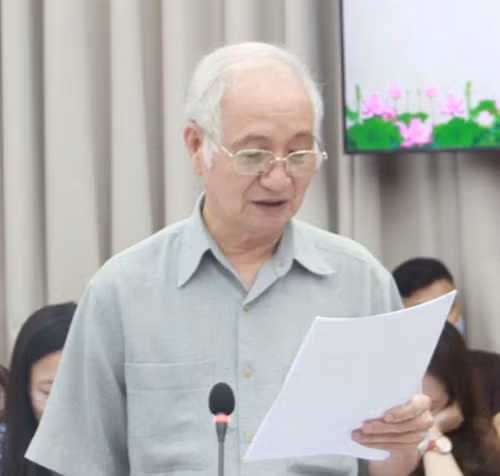 Tiến sĩ, kiến trúc sư Đào Ngọc Nghiêm, Phó Chủ tịch Hội Quy hoạch phát triển đô thị Việt Nam.