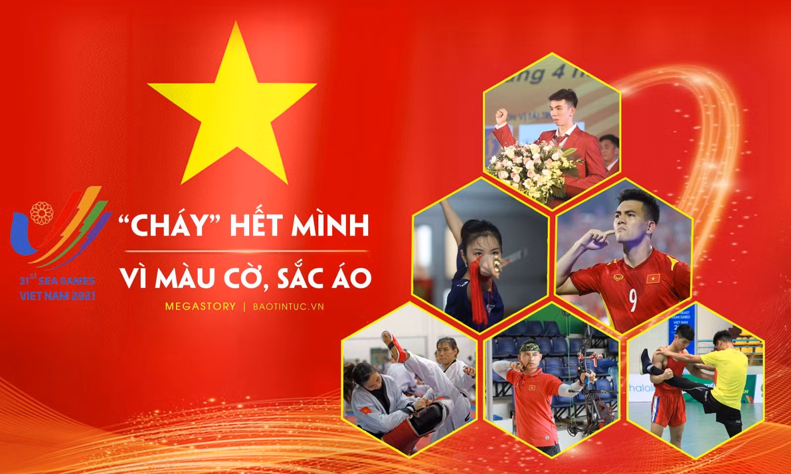 'Cháy' hết mình vì màu cờ, sắc áo